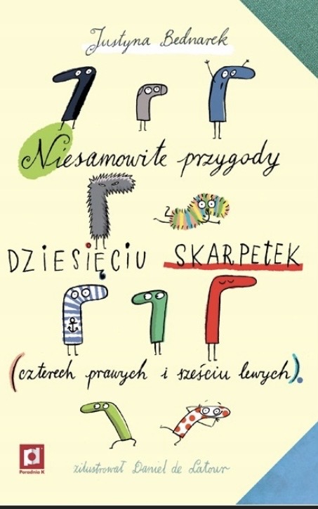 okładka książki pt. Niesamowite przygody dziesięciu skarpetekki