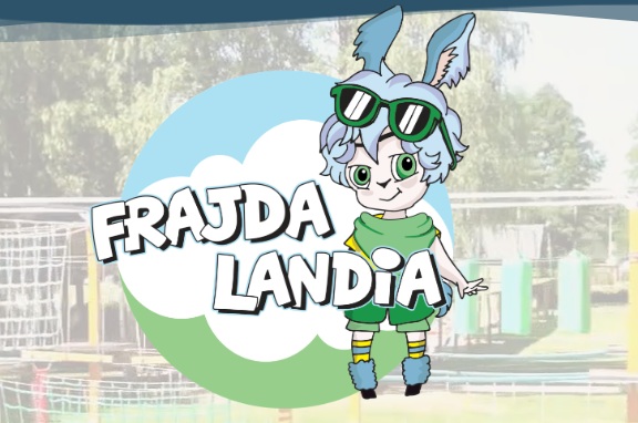 Frajdalandia_logografika parku rozrywki