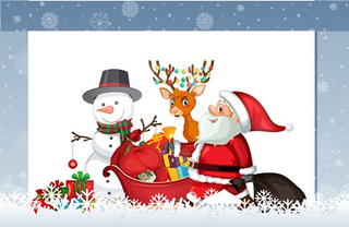 freepik - _/Mikołaj_renifer_bałwan